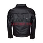 Elvis Presley Mens Black Genuine Leather Jacket