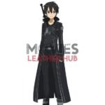Kirito Sword Art Online Leather Coat