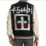 Ksubi King Varsity Black and Cream Jacket