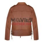 Mary Fitzgerald Bonnet Selling Sunset Leather Jacket