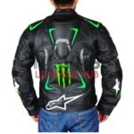 Men’s Monster Energy Alpinestars Motorcycle Leather Jacket