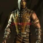 Scorpion Mortal Kombat Hooded Leather Jacket