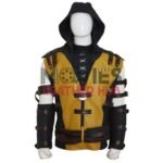 Scorpion Mortal Kombat Hooded Leather Jacket