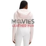 Scuba Full-Zip Cropped Hoodie