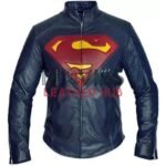 Superman Man of Steel Leather Jacket