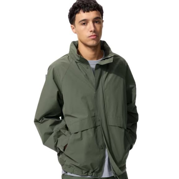 Windproof Stand Collar Blouson