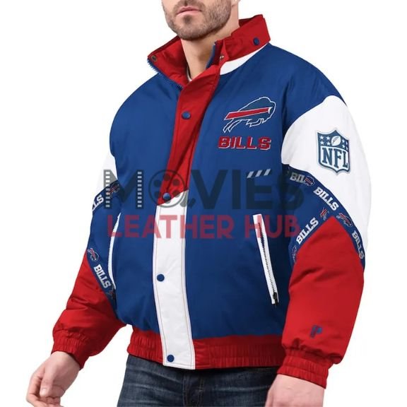 Buffalo Bills Pro Player Tape Full-Zip Hoodie Jacket