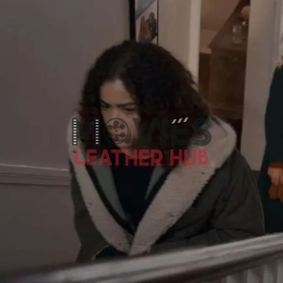 Antonia Gentry Ginny & Georgia Green Hooded Jacket