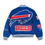 Buffalo Bills Pennant Royal Varsity Wool Jacket