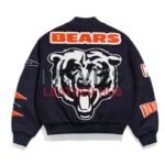 Chicago Bears Pennant Navy Varsity Wool Jacket