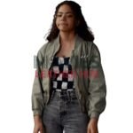 Ginny & Georgia S03 Ginny Miller Green Bomber Jacket