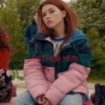 Ginny & Georgia S3 Katie Douglas Colorblock Puffer Jacket