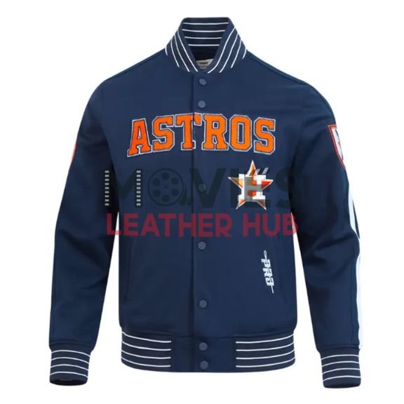 Houston Astros Current Logo Game Day Navy Jacket