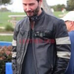 John Wick 2 Black Cafe Racer Leather Jacket