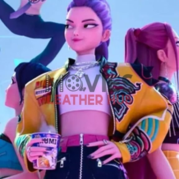 KPop Demon Hunters Rumi Leather Jacket