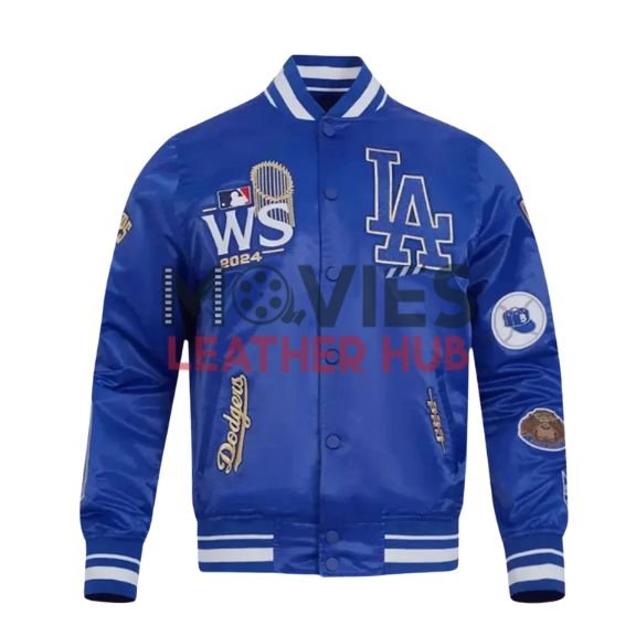 LA Dodgers 2024 World Series Champions Blue Jacket