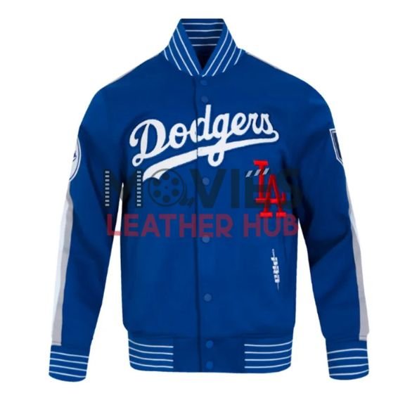 LA Dodgers Current Logo Game Day Blue Jacket