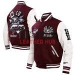 Men’s Pro Standard Maroon Varsity Jacket