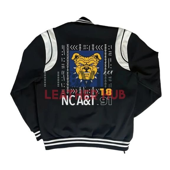 Mudcloth North Carolina A&T Aggie Varsity Jacket