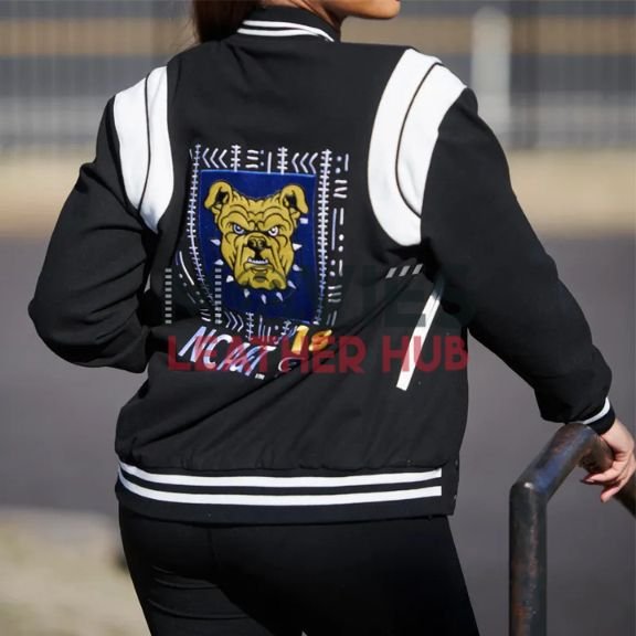 Mudcloth North Carolina A&T Aggie Varsity Jacket