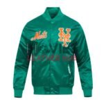 NY Mets Souvenir Satin Jacket