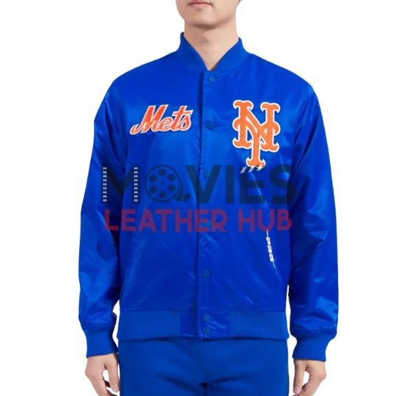 NY Mets Souvenir Satin Jacket