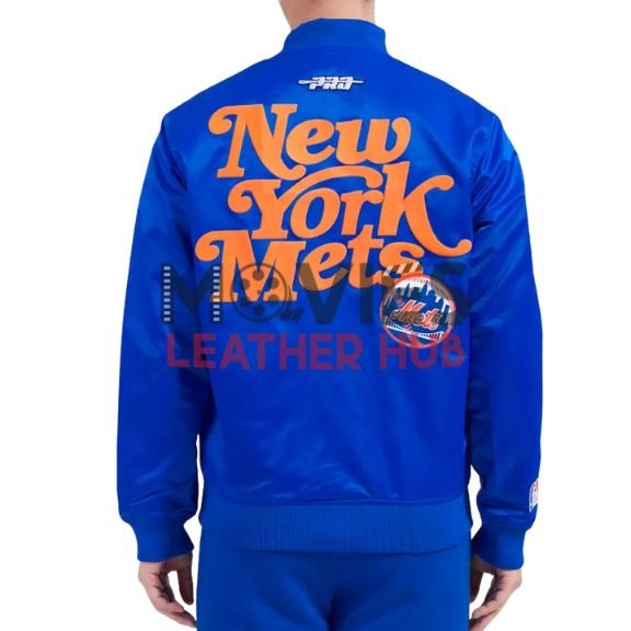 NY Mets Souvenir Satin Jacket
