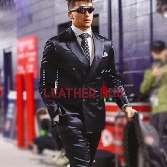 Patrick Mahomes Black Suit
