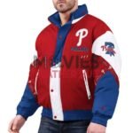 Philadelphia Phillies Pro Player Tape Full-Zip Hoodie Jacket