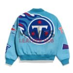 Tennessee Titans Pennant Blue Varsity Wool Jacket