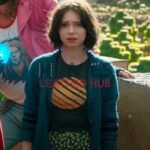 A Minecraft Movie Emma Myers Cardigan