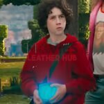 A Minecraft Movie Sebastian Eugene Hansen Red Hoodie