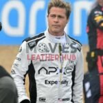 Brad Pitt F1 Racer Leather Jacket