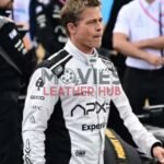 Brad Pitt F1 Racer Leather Jacket