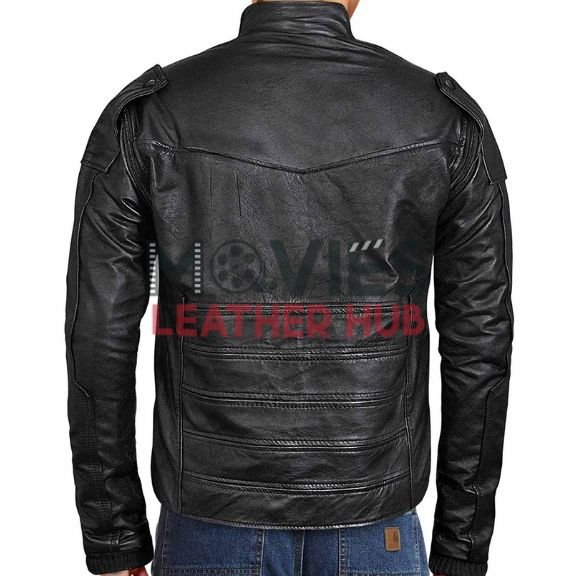 Bucky Barnes Winter Soldier Leather Jacket