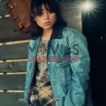 Jenna Ortega Beetlejuice Beetlejuice 2024 Blue Jacket