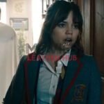 Jenna Ortega Beetlejuice Beetlejuice 2024 Uniform Blazer