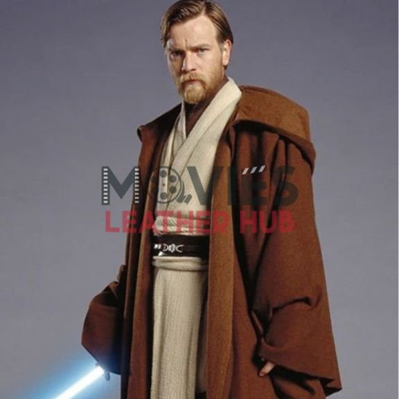 Obi-Wan Kenobi Jedi Brown Robe Jacket