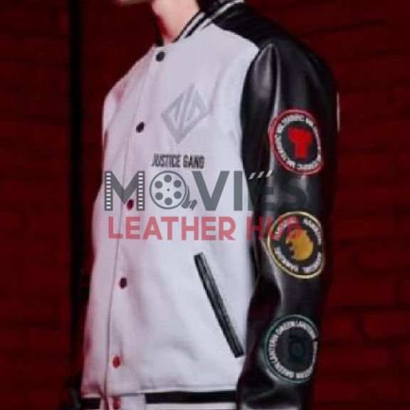 Superman 2025 Justice Gang Varsity Jacket