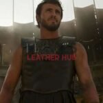 Gladiator II Paul Mescal Costume Leather Vest