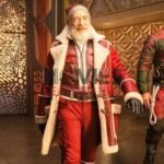 J.K. Simmons Red One Leather Coat