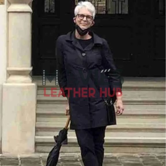 Jamie Lee Curtis Borderlands Black Coat