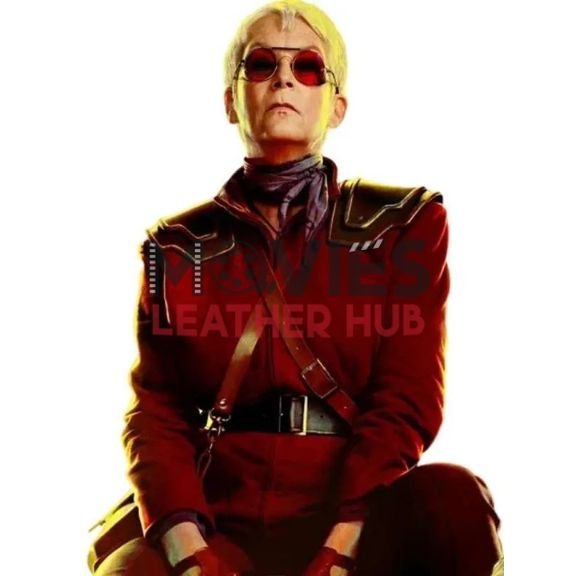 Jamie Lee Curtis Borderlands Maroon Jacket