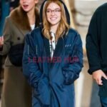 Madame Web 2024 Sydney Sweeney Blue Coat