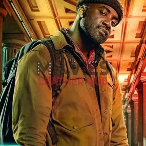 Movie John Wick Chapter 4 Shamier Anderson Brown Jacket