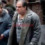 Oswald Cobblepot The Penguin Shearling Leather Coat