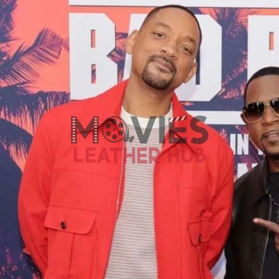 Will Smith Bad Boys Ride or Die Red Jacket