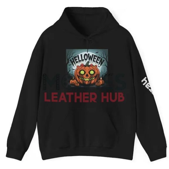 Black Halloween Pumpkin Hoodie