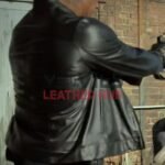 Dave Bautista The Killer’s Game 2024 Black Leather Jacket