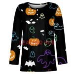 Halloween 2023 Black Spooky Sweatshirt